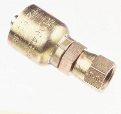 Parker - 3/4 Thread Hydraulic Hose Fitting - -16 Hose Size, 1" Hose Diam - Industrial Tool & Supply