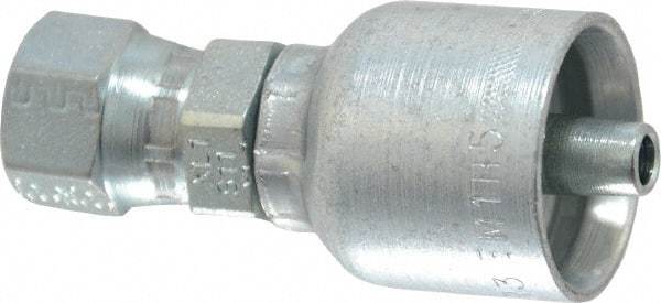 Parker - 1/4 Thread Hydraulic Hose Fitting - -4 Hose Size, 1/4" Hose Diam - Industrial Tool & Supply