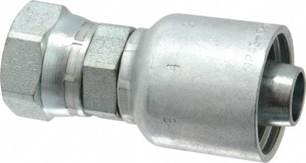 Parker - 3/4 Thread Hydraulic Hose Fitting - -12 Hose Size, 3/4" Hose Diam - Industrial Tool & Supply
