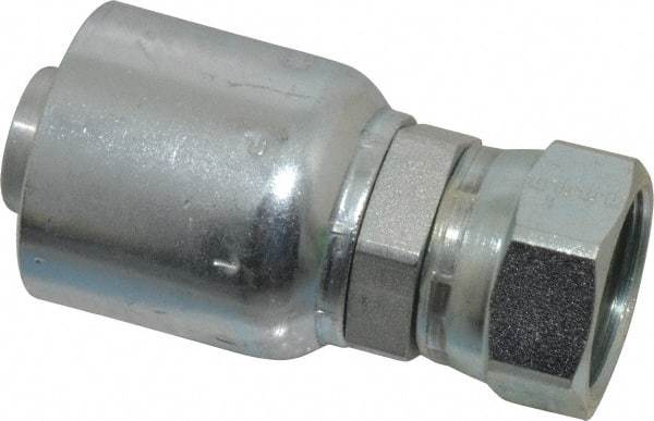Parker - 1 Thread Hydraulic Hose Fitting - -16 Hose Size, 1" Hose Diam - Industrial Tool & Supply
