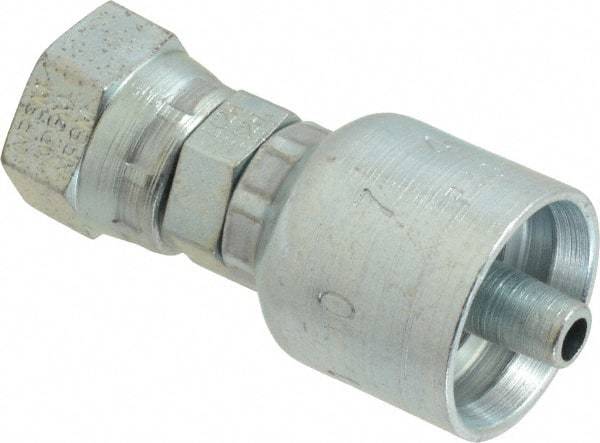 Parker - 1/4 Thread Hydraulic Hose Fitting - -4 Hose Size, 1/4" Hose Diam - Industrial Tool & Supply
