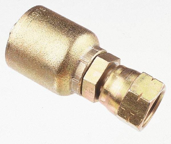 Parker - 1/2 Thread Hydraulic Hose Fitting - -8 Hose Size, 1/2" Hose Diam - Industrial Tool & Supply