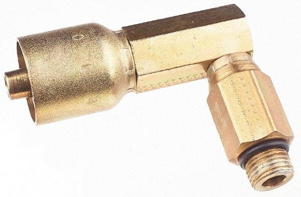 Parker - 3/4 Thread Hydraulic Hose Fitting - -12 Hose Size, 3/4" Hose Diam - Industrial Tool & Supply