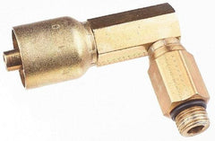 Parker - 3/4 Thread Hydraulic Hose Fitting - -12 Hose Size, 3/4" Hose Diam - Industrial Tool & Supply