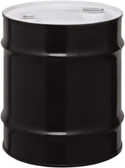 Made in USA - 10 Gallon Cylindrical Carbon Steel Tight Head Drum - 17" High x 14" Diam - Industrial Tool & Supply