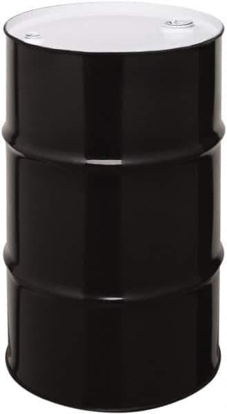 Made in USA - 55 Gallon Cylindrical Carbon Steel Tight Head Drum - 33" High x 22-1/2" Diam - Industrial Tool & Supply