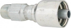 Parker - 3/8 Thread Hydraulic Hose Fitting - -6 Hose Size, 3/8" Hose Diam - Industrial Tool & Supply