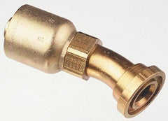 Parker - 3/4 Thread Hydraulic Hose Fitting - -12 Hose Size, 3/4" Hose Diam - Industrial Tool & Supply