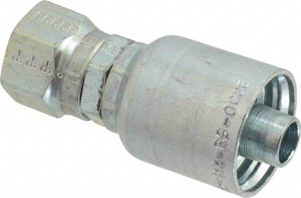 Parker - 1/2 Thread Hydraulic Hose Fitting - -8 Hose Size, 1/2" Hose Diam - Industrial Tool & Supply