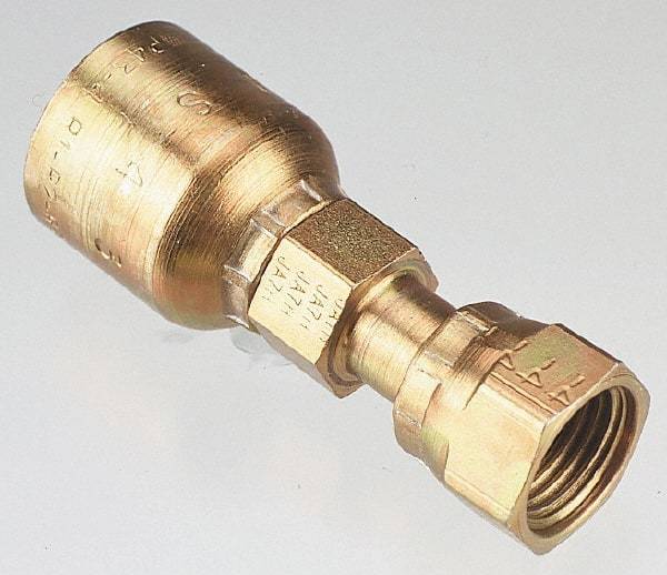 Parker - 1 Thread Hydraulic Hose Fitting - -16 Hose Size, 1" Hose Diam - Industrial Tool & Supply