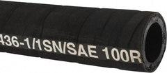 Parker - -20 Hose Size, 1-1/4" ID, 900 psi Work Pressure Hydraulic Hose - Synthetic Rubber, -40°F to 212°F - Industrial Tool & Supply