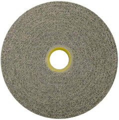 Weiler - 6" Diam, 1" Face Width, 1" Center Hole, Fine Grade, Silicon Carbide Deburring Wheel - Convolute, Density 9 Grade - Industrial Tool & Supply