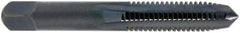 OSG - M36x1.50 Metric Fine 2B 4 Flute Bright Finish High Speed Steel Straight Flute Standard Hand Tap - Plug, Right Hand Thread, 110mm OAL, 45mm Thread Length, Oversize - Industrial Tool & Supply