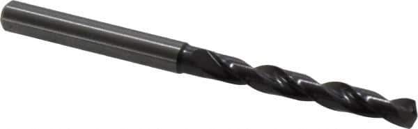 Guhring - 5.3mm 140° Solid Carbide Jobber Drill - FIREX Finish, Right Hand Cut, Spiral Flute, Straight Shank, 82mm OAL, SU Point - Industrial Tool & Supply