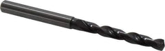 Guhring - 5.3mm 140° Solid Carbide Jobber Drill - FIREX Finish, Right Hand Cut, Spiral Flute, Straight Shank, 82mm OAL, SU Point - Industrial Tool & Supply