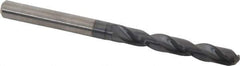 Guhring - 5.9mm 140° Solid Carbide Jobber Drill - FIREX Finish, Right Hand Cut, Spiral Flute, Straight Shank, 82mm OAL, SU Point - Industrial Tool & Supply