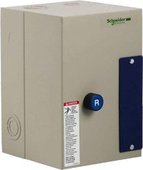Schneider Electric - 3 Pole, 25 Amp, 120 Coil VAC, Nonreversible Enclosed IEC Motor Starter - 1 Phase Hp: 2 at 120 VAC, 3 at 240 VAC, 3 Phase Hp: 15 at 460 VAC, 20 at 575 VAC, 7.5 at 208 VAC, 7.5 at 230 VAC - Industrial Tool & Supply