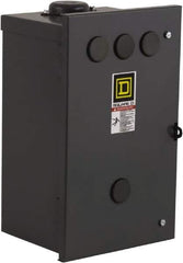 Square D - 3R NEMA Rated, 8 Pole, Electrically Held Lighting Contactor - 20 A (Tungsten), 30 A (Fluorescent), 110 VAC at 50 Hz, 120 VAC at 60 Hz, 8NO Contact Configuration - Industrial Tool & Supply
