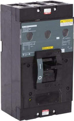 Square D - 400 Amp, 600 V, 3 Pole, Panel Mount Molded Case Circuit Breaker - Thermal Magnetic Trip, Multiple Breaking Capacity Ratings - Industrial Tool & Supply