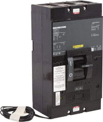 Square D - 300 Amp, 600 V, 3 Pole, Panel Mount Molded Case Circuit Breaker - Thermal Magnetic Trip, Multiple Breaking Capacity Ratings - Industrial Tool & Supply
