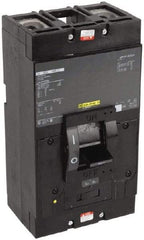 Square D - 400 Amp, 600 V, 2 Pole, Panel Mount Molded Case Circuit Breaker - Thermal Magnetic Trip, Multiple Breaking Capacity Ratings - Industrial Tool & Supply