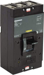 Square D - 350 Amp, 240 V, 3 Pole, Free Standing Molded Case Circuit Breaker - Thermal Magnetic Trip, 25 kA at 240 VAC Breaking Capacity, 6 Inch Deep x 11 Inch High x 5.8 Inch Wide - Industrial Tool & Supply