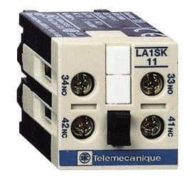 Schneider Electric - Contactor Auxiliary Contact Block - For Use with LC1SK and TeSys SK - Industrial Tool & Supply