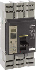 Square D - 1000 Amp, 600 VAC, 3 Pole, Panel Mount Molded Case Circuit Breaker - Electronic Trip, Multiple Breaking Capacity Ratings, 3/0 AWG - Industrial Tool & Supply