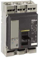 Square D - 800 Amp, 600 VAC, 3 Pole, Panel Mount Molded Case Circuit Breaker - Electronic Trip, Multiple Breaking Capacity Ratings, 3/0 AWG - Industrial Tool & Supply