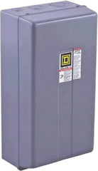 Square D - 3 Pole, 110 Coil VAC at 50 Hz and 120 Coil VAC at 60 Hz, 90 Amp NEMA Contactor - NEMA 1 Enclosure, 50 Hz at 110 VAC and 60 Hz at 120 VAC - Industrial Tool & Supply