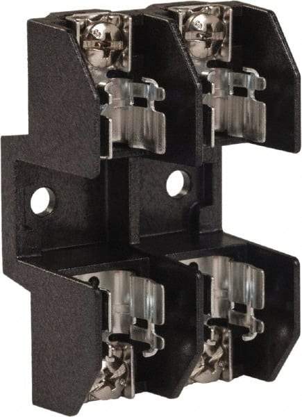 Square D - 2 Pole, 250 Volt, 30 Amp, Surface Mount Fuse Holder - Compatible with H Class Fuse - Industrial Tool & Supply