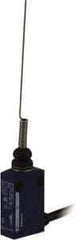 Telemecanique Sensors - DP, NC/NO, 240 VAC, Fixed Cable Terminal, Cat Whisker Actuator, General Purpose Limit Switch - IP65 IPR Rating - Industrial Tool & Supply