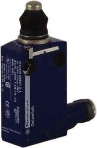 Telemecanique Sensors - SP, NC/NO, 240 VAC, 4 Pin M12 Male Terminal, End Plunger Actuator, General Purpose Limit Switch - IP66, IP67, IP68 IPR Rating - Industrial Tool & Supply
