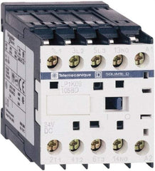 Schneider Electric - 4 Pole, 24 Coil VDC, 20 Amp at 440 VAC, IEC Contactor - BS 5424, CSA, IEC 60947, NF C 63-110, RoHS Compliant, UL Listed, VDE 0660 - Industrial Tool & Supply