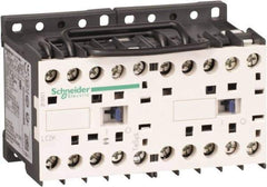 Schneider Electric - 3 Pole, 230 to 240 Coil VAC at 50/60 Hz, 6 Amp at 440 VAC, Reversible IEC Contactor - BS 5424, CSA, IEC 60947, NF C 63-110, RoHS Compliant, UL Listed, VDE 0660 - Industrial Tool & Supply