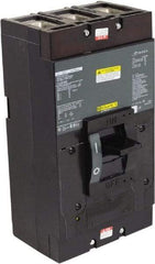 Square D - 400 Amp, 600 V, 3 Pole, Panel Mount Molded Case Circuit Breaker - Thermal Magnetic Trip, Multiple Breaking Capacity Ratings - Industrial Tool & Supply