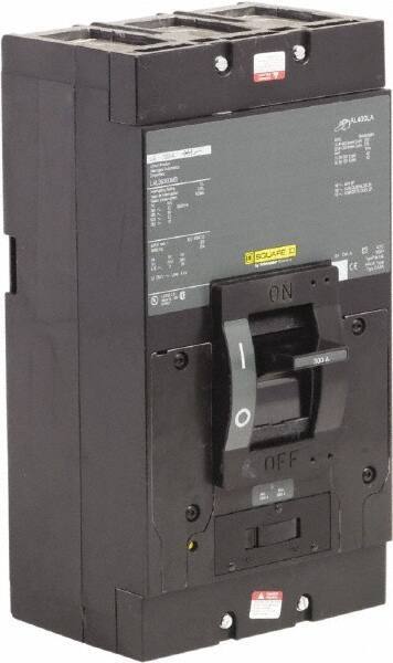 Square D - 300 Amp, 600 V, 3 Pole, Panel Mount Molded Case Circuit Breaker - Thermal Magnetic Trip, Multiple Breaking Capacity Ratings - Industrial Tool & Supply