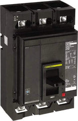 Square D - 300 Amp, 3 Pole, Panel Mount Molded Case Circuit Breaker - Electronic Trip, Multiple Breaking Capacity Ratings - Industrial Tool & Supply