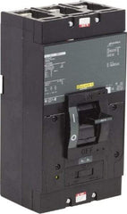 Square D - 400 Amp, 600 V, 3 Pole, Panel Mount Molded Case Circuit Breaker - Magnetic Trip, Multiple Breaking Capacity Ratings - Industrial Tool & Supply