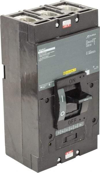 Square D - 400 Amp, 600 V, 3 Pole, Panel Mount Motor Circuit Breaker - Thermal Magnetic Trip, Multiple Breaking Capacity Ratings - Industrial Tool & Supply