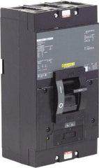 Square D - 400 Amp, 600 VAC, 3 Pole, Molded Case Circuit Breaker - Thermal Magnetic Trip, 22 kA at 600 VAC Breaking Capacity, 1 AWG, 147mm Deep x 279mm High x 356mm Wide - Industrial Tool & Supply
