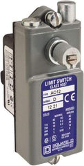 Square D - DPDT, 2NC/2NO, 600 VAC, Screw Terminal, Rotary Head Actuator, General Purpose Limit Switch - 1 NEMA Rating, IP20 IPR Rating - Industrial Tool & Supply