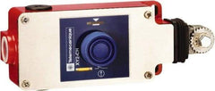 Telemecanique Sensors - 10 Amp, NO/NC Configuration, Dual Operation, Rope Operated Limit Switch - Pushbutton Reset, Cable Pull, 300 VAC/VDC - Industrial Tool & Supply