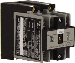 Square D - 2NO, 600 VAC Control Relay - Panel Mount - Industrial Tool & Supply