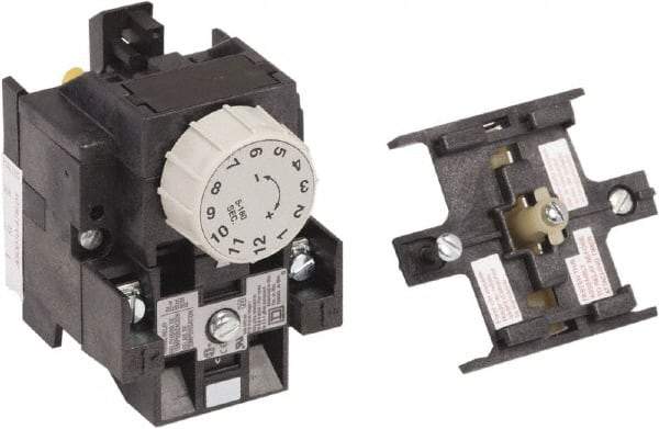 Square D - 8 Inch Long x 5 Inch Wide x 4 Inch High, NEMA Relay Timer Module Attachment - For Use With Pneumatic Timer Relay - Industrial Tool & Supply