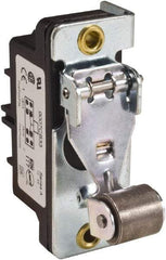 Square D - DPDT, 2NC/2NO, 600 Volt, Screw Terminal, Roller Plunger Actuator, General Purpose Limit Switch - 1 NEMA Rating, IP20 IPR Rating, Bracket Mount, 1/2 Lb. Operating Force - Industrial Tool & Supply
