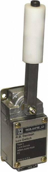 Square D - DPST, 2NO, 600 Volt, Screw Terminal, Rotary Spring Return Actuator, General Purpose Limit Switch - 1, 2, 4, 12, 13 NEMA Rating, IP67 IPR Rating - Industrial Tool & Supply