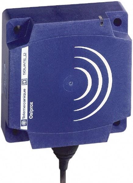 Telemecanique Sensors - NPN, PNP, Flat, Inductive Proximity Sensor - 2 Wires, IP68, 12 to 24 VDC, 80mm Wide - Industrial Tool & Supply