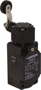 Telemecanique Sensors - DP, NC/NO, 240 VAC, Screw Terminal, Roller Lever Actuator, General Purpose Limit Switch - IP65 IPR Rating - Industrial Tool & Supply