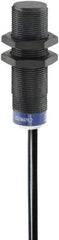 Telemecanique Sensors - PNP, 12mm Detection, Cylinder, Inductive Proximity Sensor - 3 Wires, IP68, IP69, 12 to 48 VDC, M18x1 Thread, 60mm Long - Industrial Tool & Supply